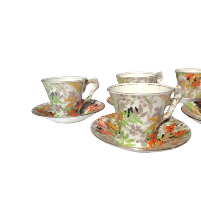 James Kent Fine Bone China Lightfield Fenton Demitasse Duo's
