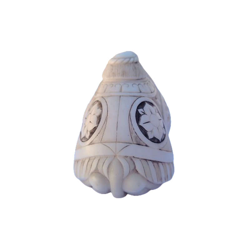 John Biccard Owl Camel Crushed Marble Sculpture
