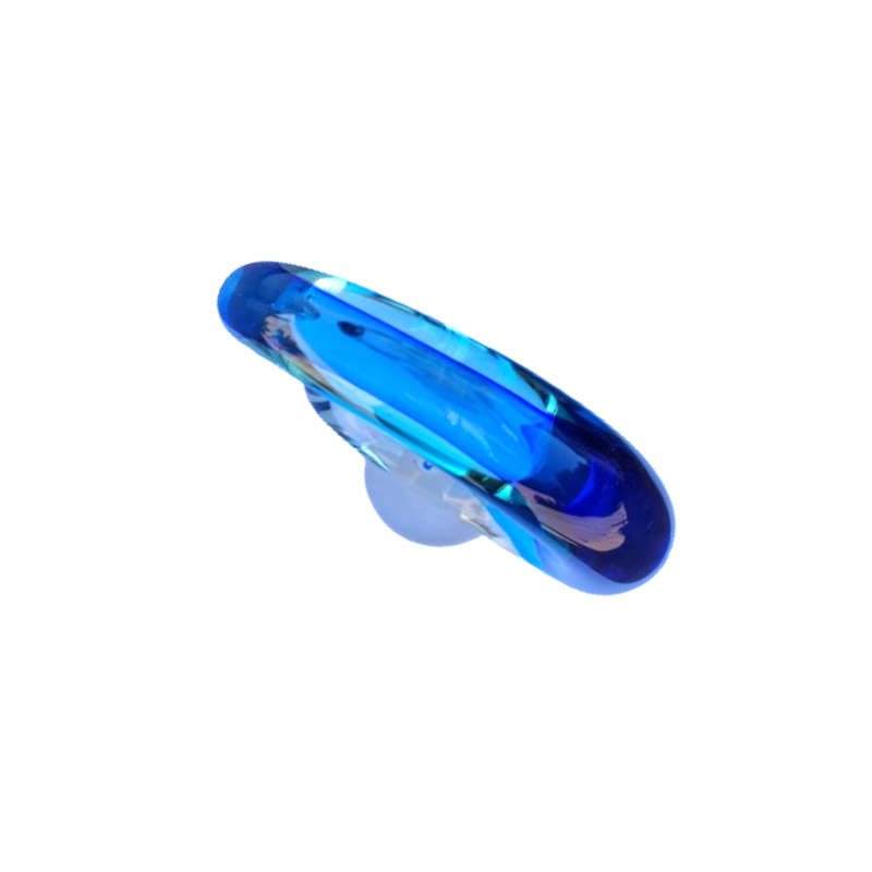 A Stunning hand crafted Blue Turquoise Glass Sculpture