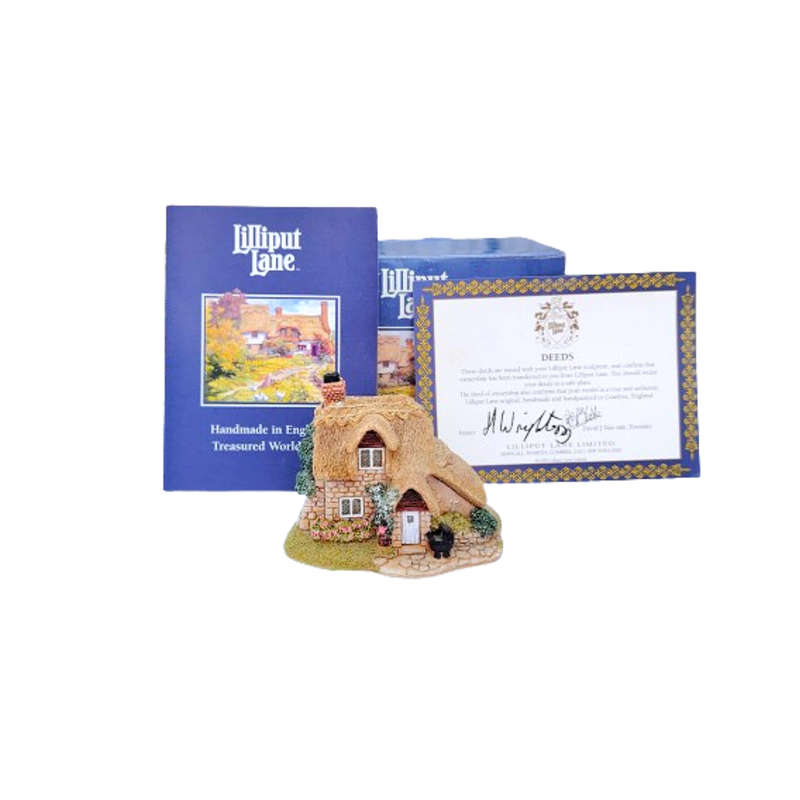 Lilliput Lane Miniature House Applejack Cottage