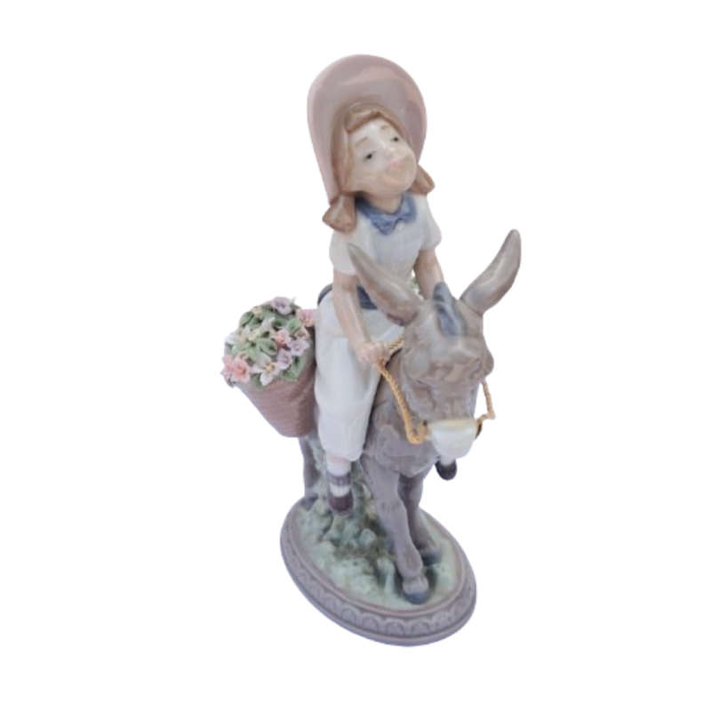 Lladro Figurine Look at Me #5465 Donkey