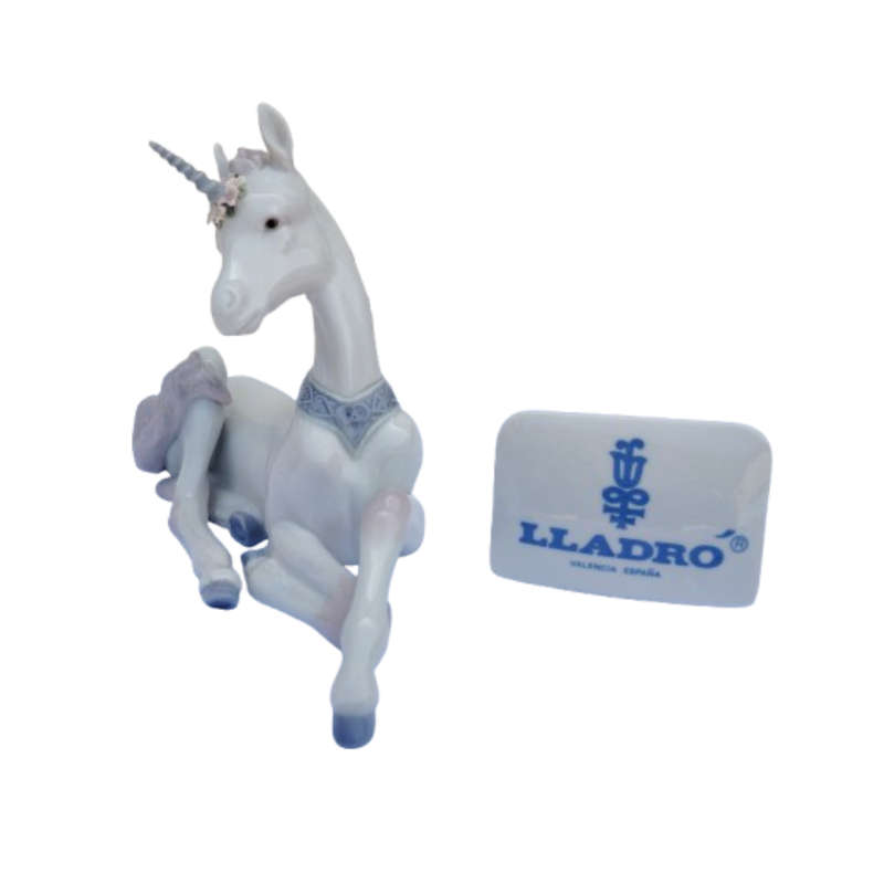 Lladro Rare Figurine Little Unicorn #5826