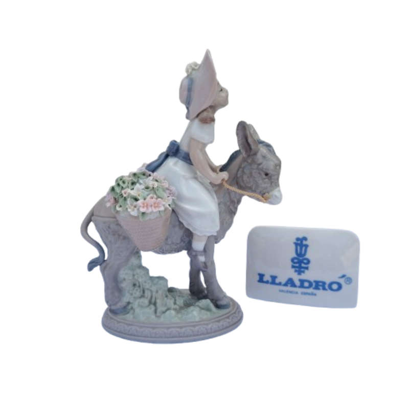 Lladro Figurine Look at Me #5465 Donkey