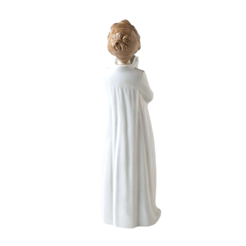 Nao by Lladro # 0233 ~ Ready For Tomorrow ~ Boy with Books