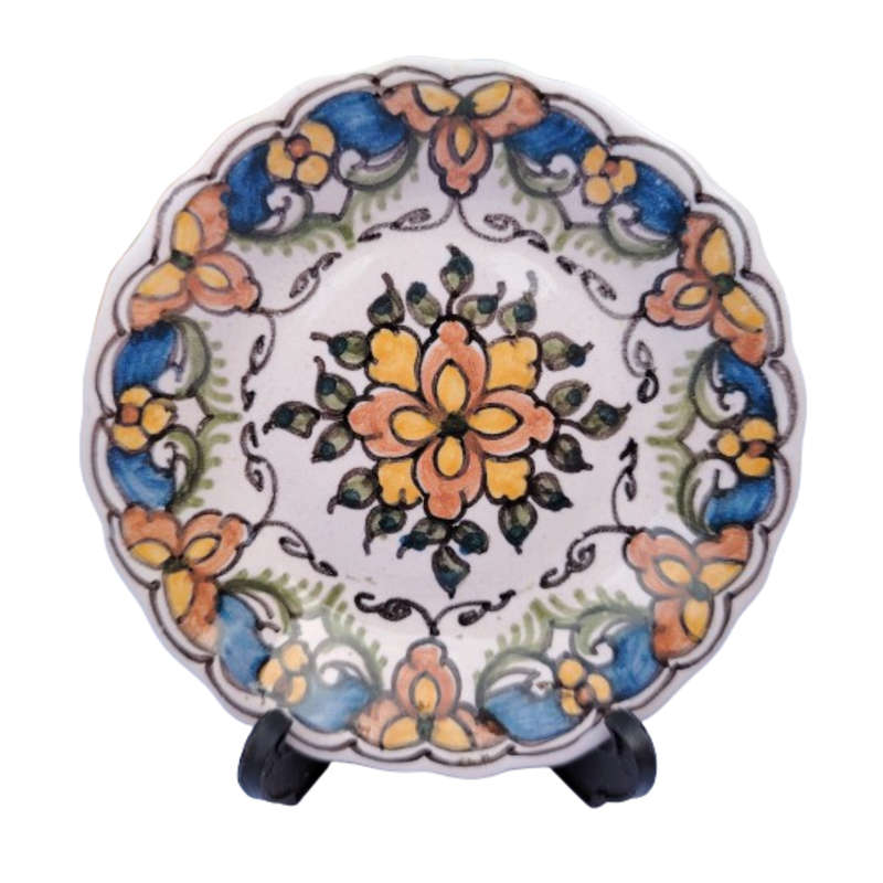 Royal Tichelaar Makkum Polychrome Delft Plate