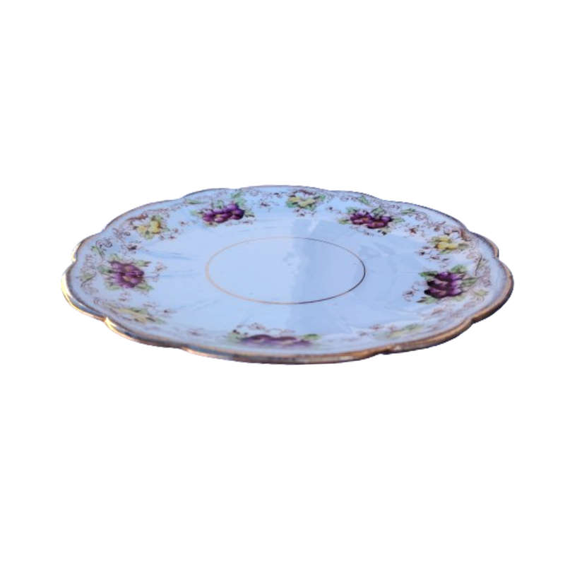 Melen Fine Bone China Large Cake Plate