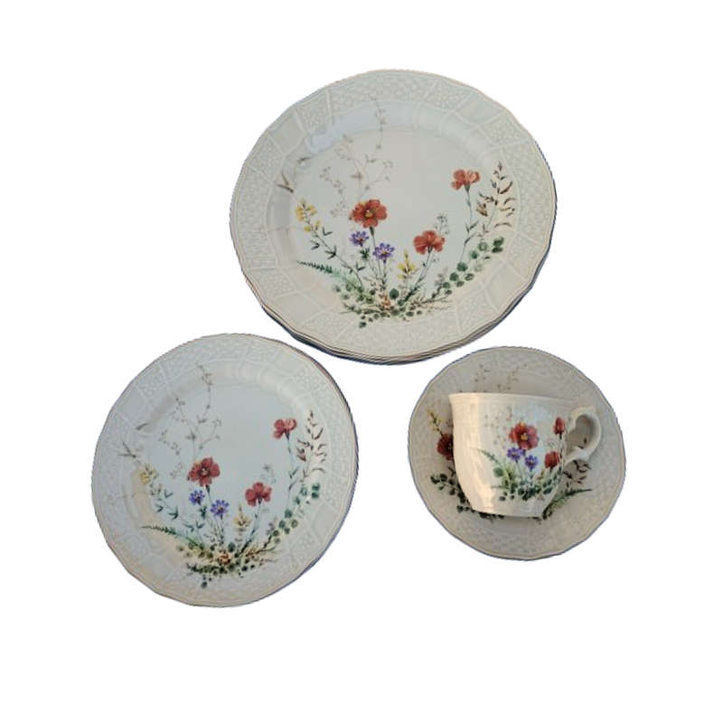 Mikasa Fine Ivory Margaux D1006 Part Tea Set