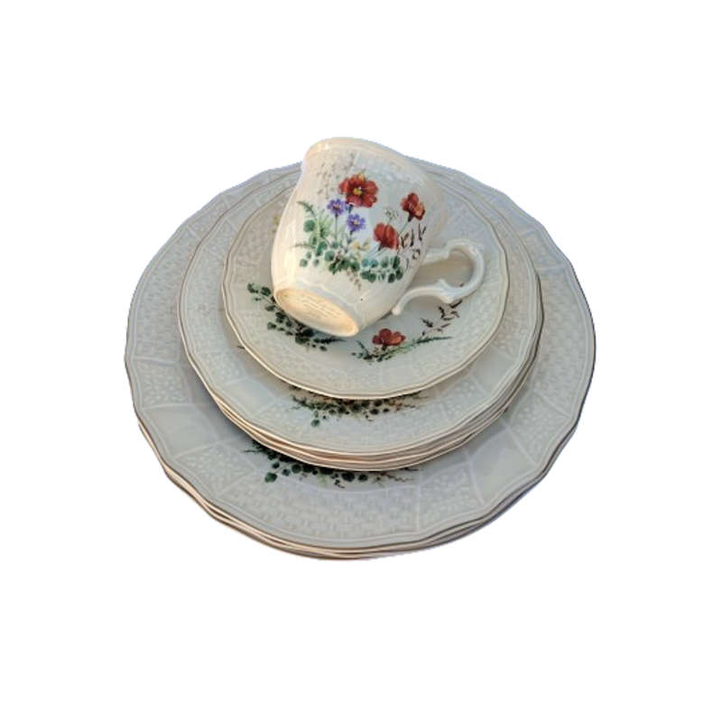 Mikasa Fine Ivory Margaux D1006 Part Tea Set