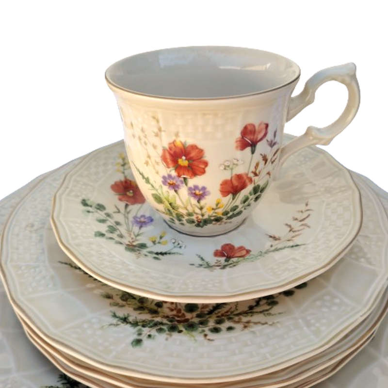 Mikasa Fine Ivory Margaux D1006 Part Tea Set