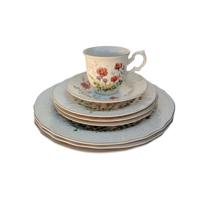 Mikasa Fine Ivory Margaux D1006 Part Tea Set