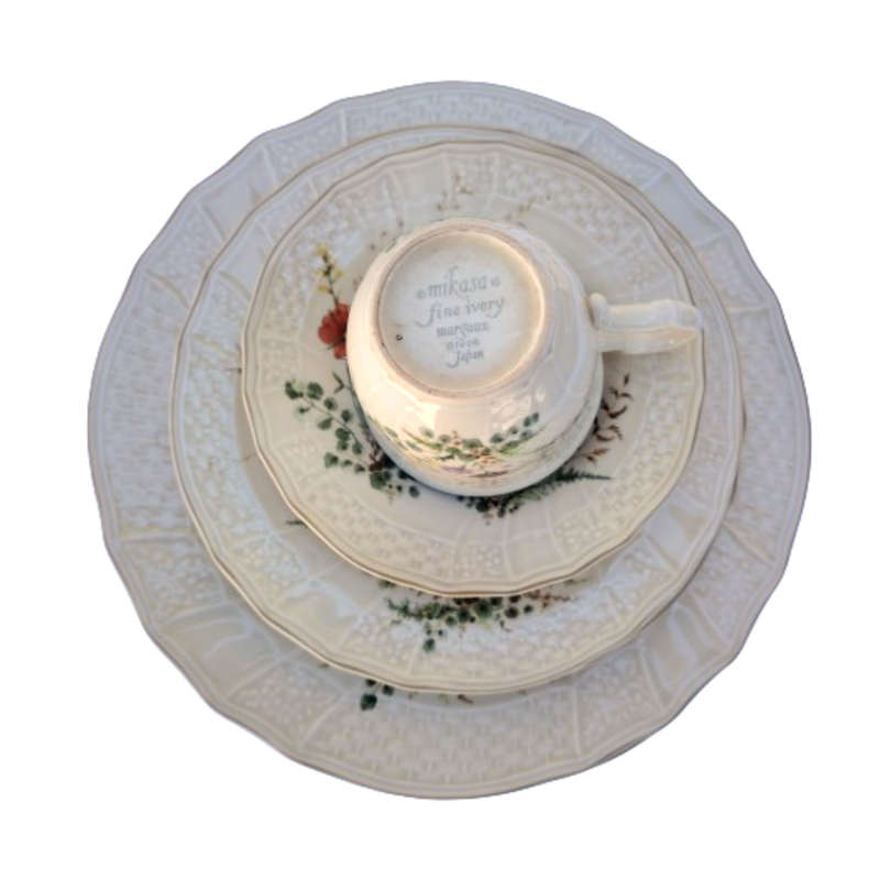 Mikasa Fine Ivory Margaux D1006 Part Tea Set