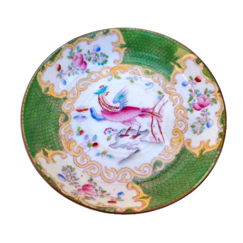 Minton c.1912 Green Cockatrice 4863 Dish
