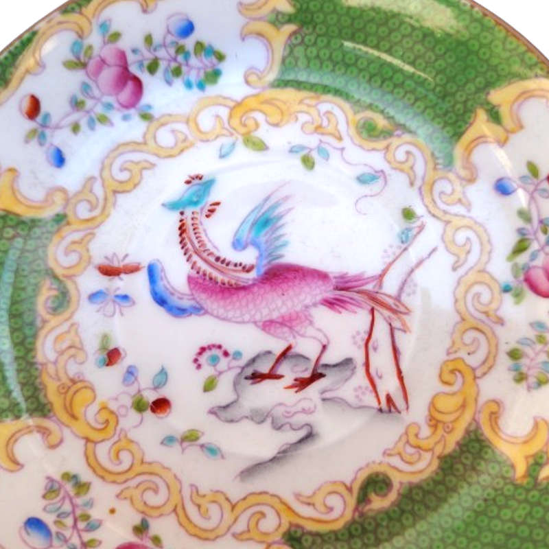 Minton c.1912 Green Cockatrice 4863 Dish