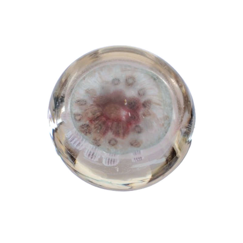 Stunning Vintage  Millefiori  Glass Paperweight