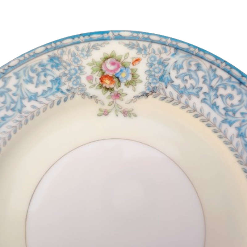 Noritake Blue and Yellow 8 x Side Plates