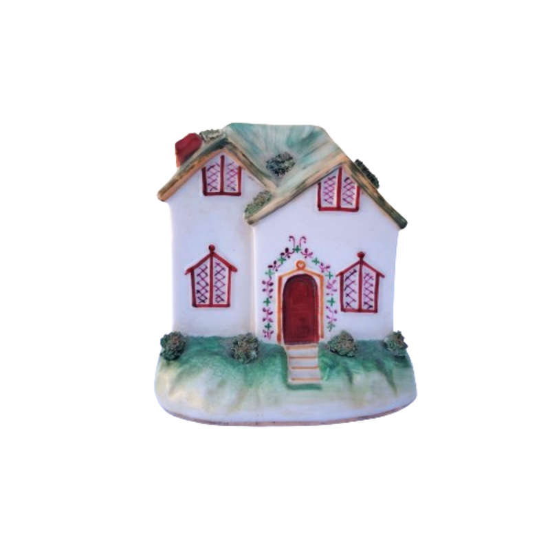 Antique Miniature Porcelain German House c.1900