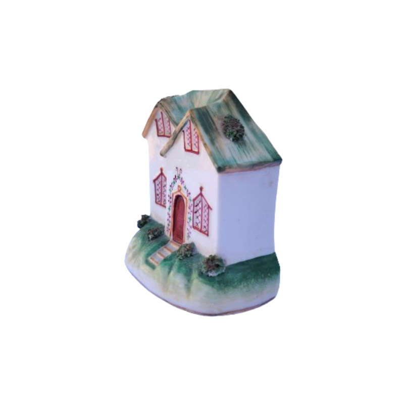 Antique Miniature Porcelain German House c.1900