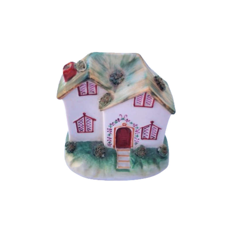 Antique Miniature Porcelain German House c.1900