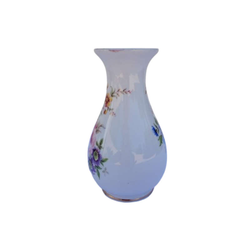 Old Foley Bud vase Flowers #6544