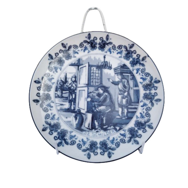 Oude Molen Fabriek Delft Plate