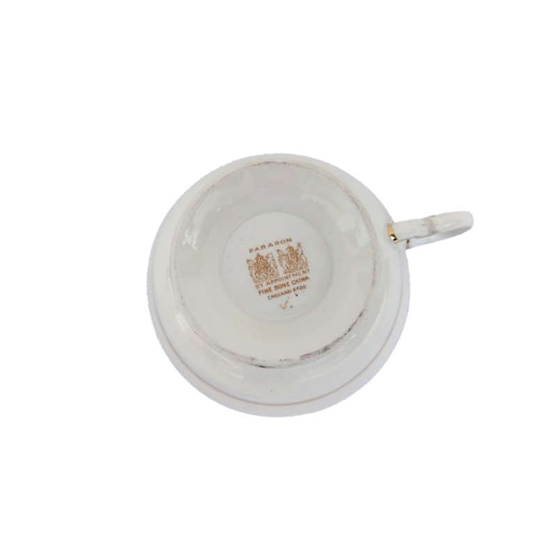 Paragon Trio Fine Bone China Red Pompadour Trio