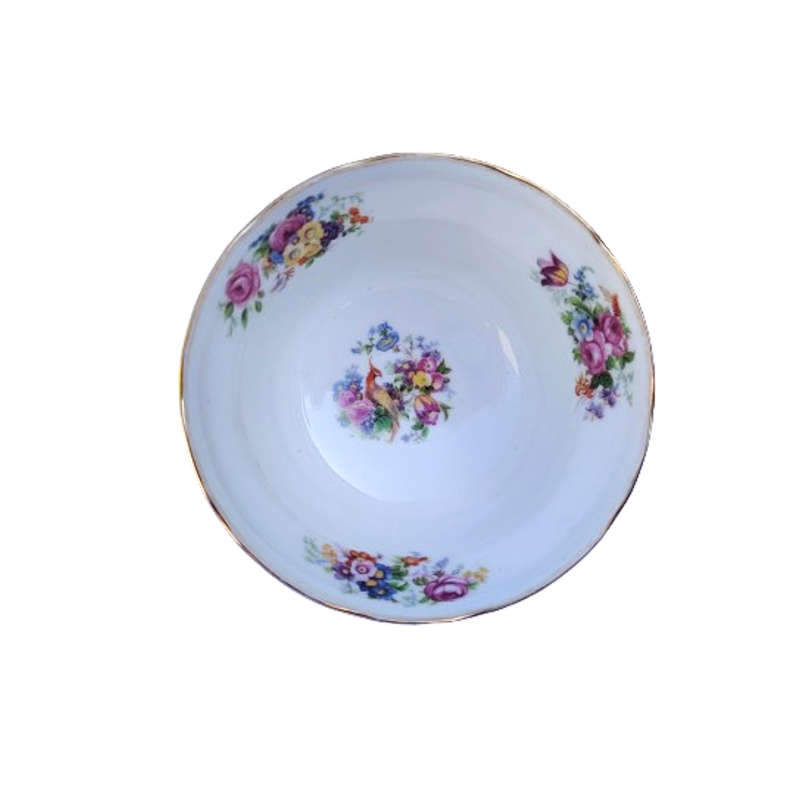 Paragon Fine Bone China Green Rockingham Sugar Bowl