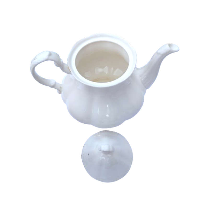 Paragon Elegant White and Gold Tea Set