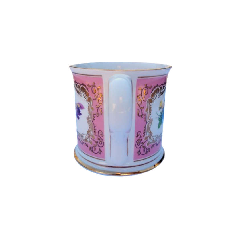 Bone China Mug from Past Times Beautiful Trembly Rose Pink Floral