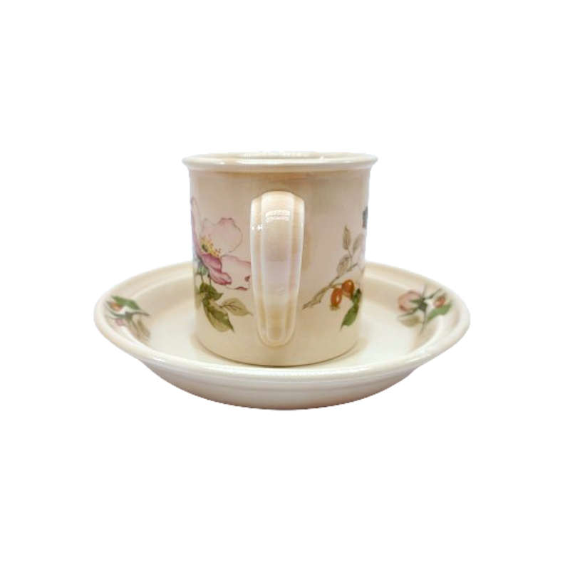 Portmeirion vintage apple blossom cup and saucer Duo