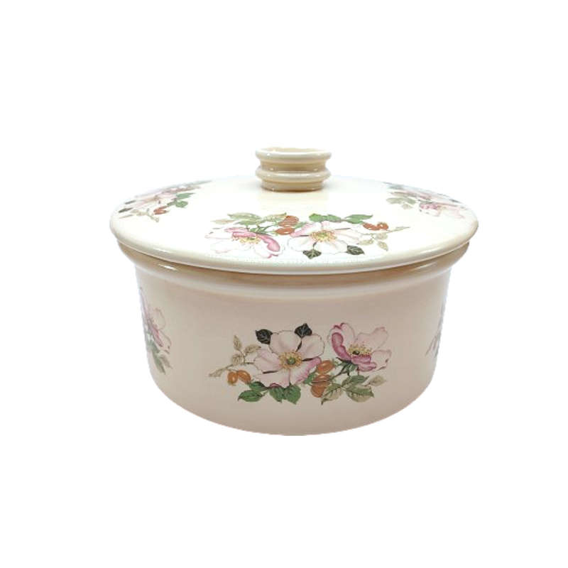 Portmeirion vintage apple blossom large casserole lidded dish
