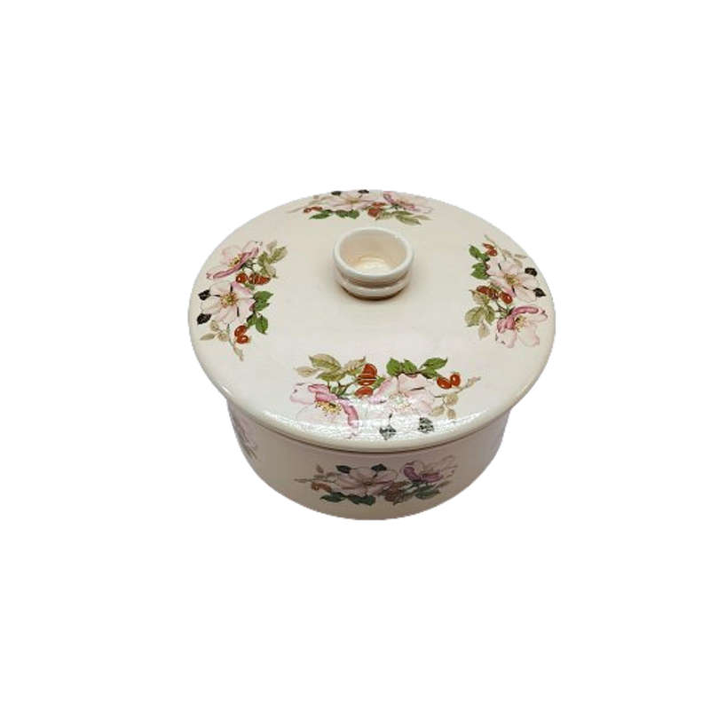 Portmeirion vintage apple blossom large casserole lidded dish