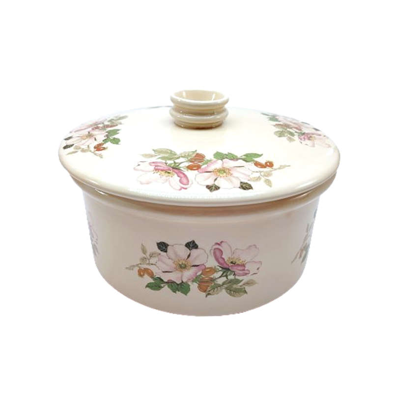 Portmeirion vintage apple blossom large casserole lidded dish
