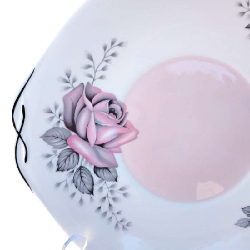 Queen Anne Fine Bone China Fair Lady Cake Plate