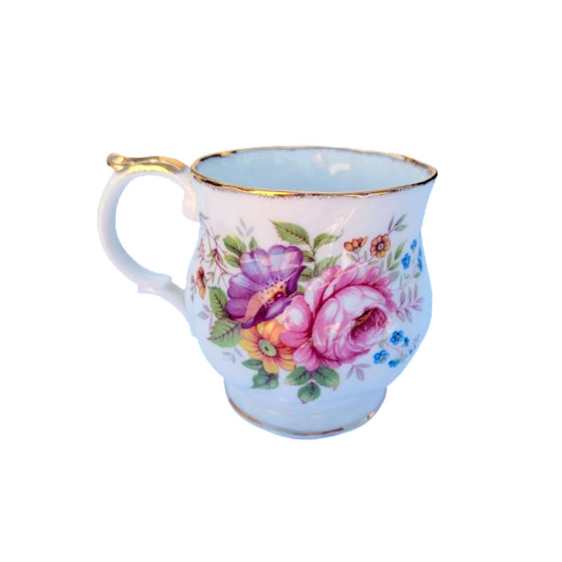 Queens China Staffordshire Bone China Mug