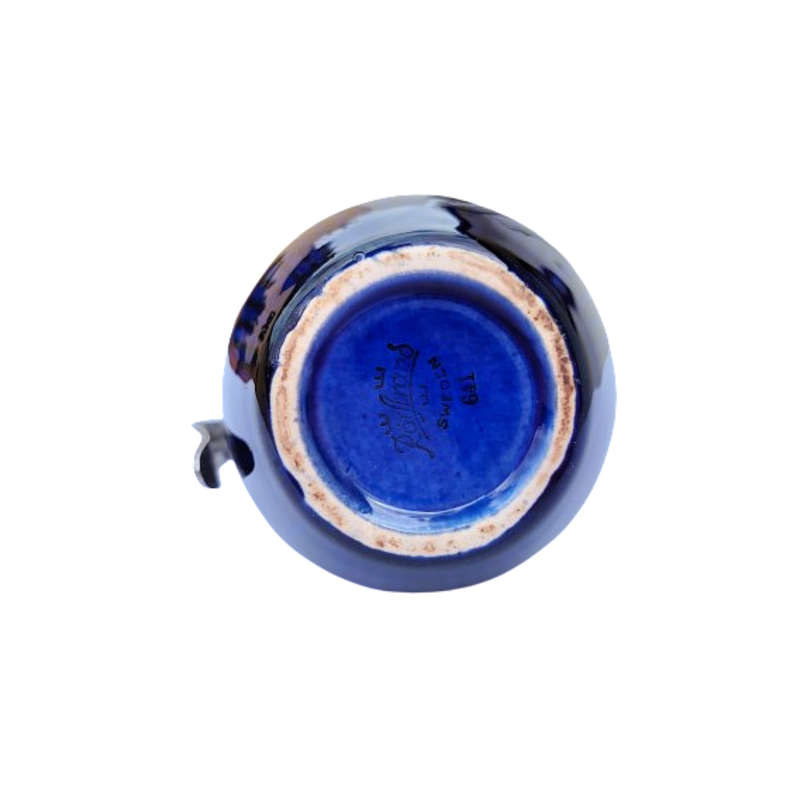 Rorstrand Gense Sweden Cobalt Blue Lidded Jug
