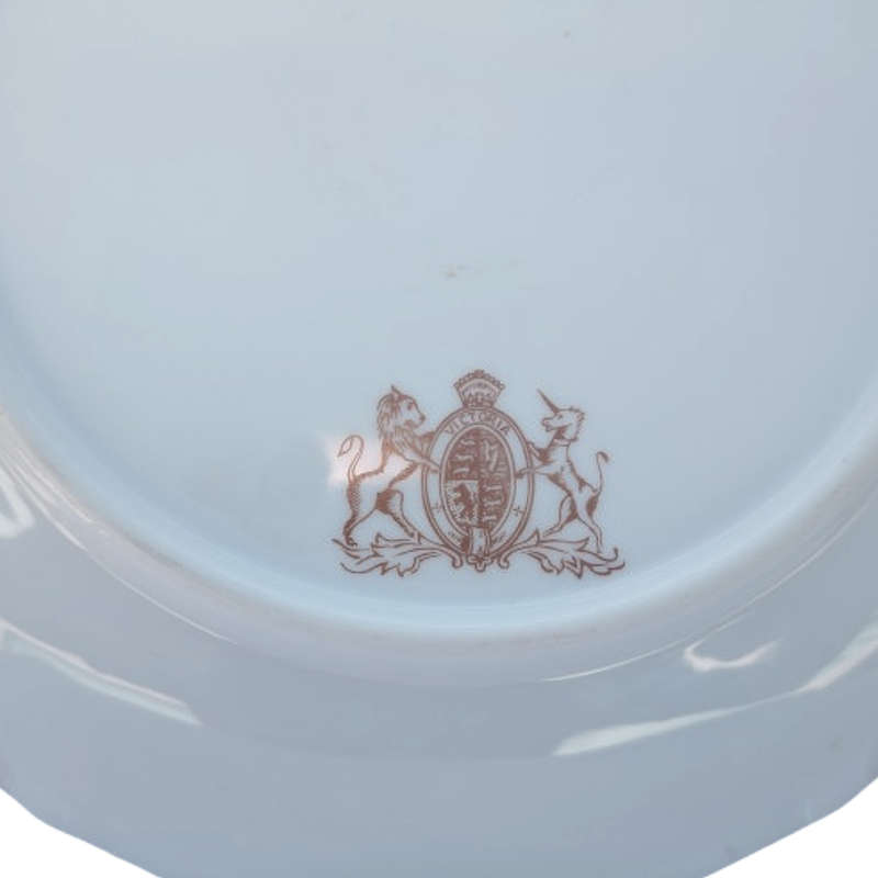 Beautiful Victoria China vintage wall plate mixed roses