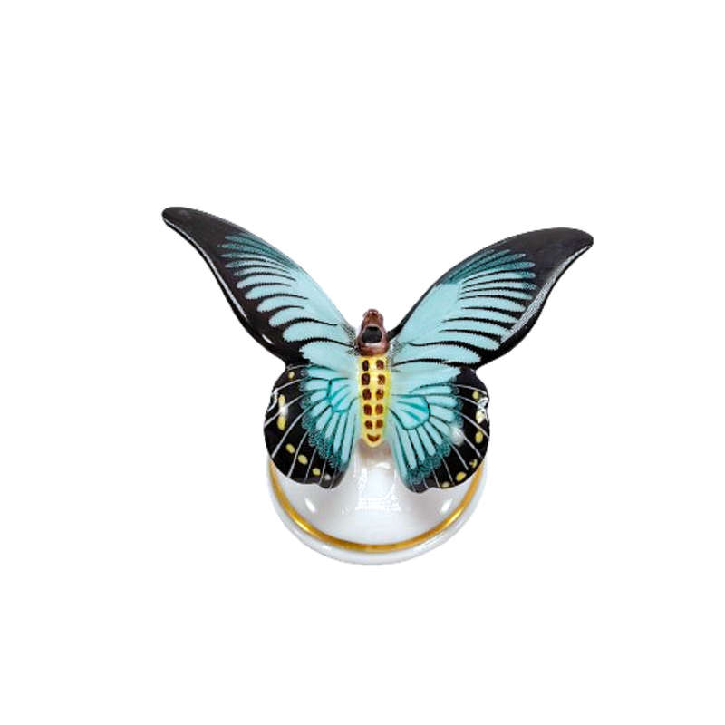 Rosenthal German bone china porcelain figurine of a Blue Butterfly.