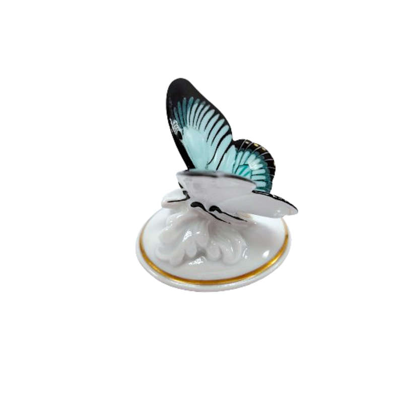 Rosenthal German bone china porcelain figurine of a Blue Butterfly.
