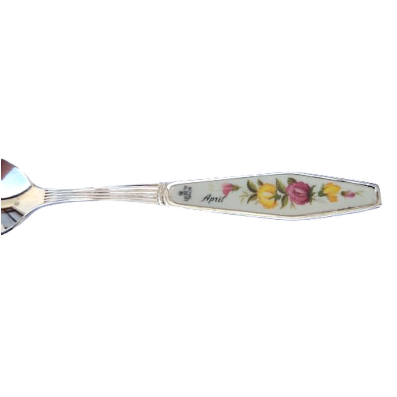 Royal Albert Flower of the Month April Silver Plated Cake Fork