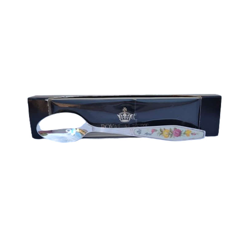 Royal Albert Flower of the Month April Silver Plated Teaspoon