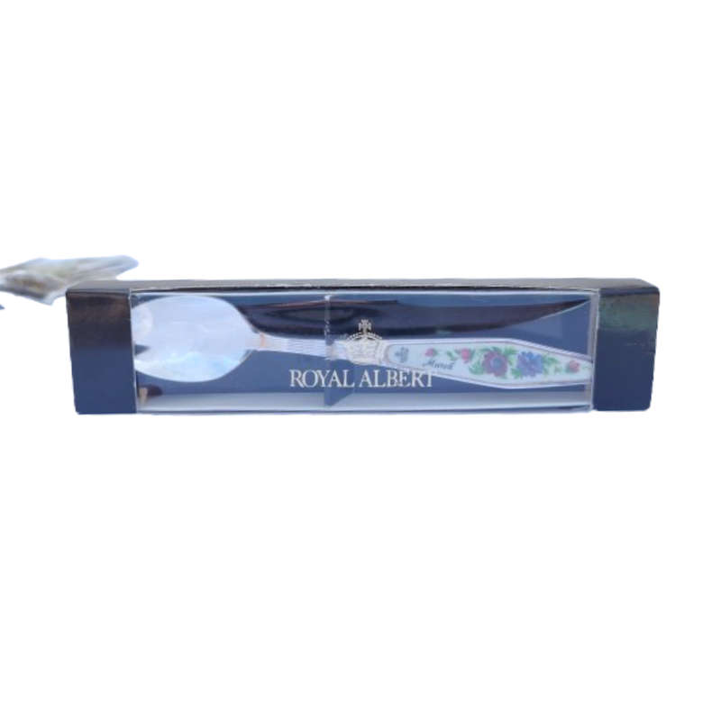 Royal Albert Flower of the Month March Silver Plated Teaspoon