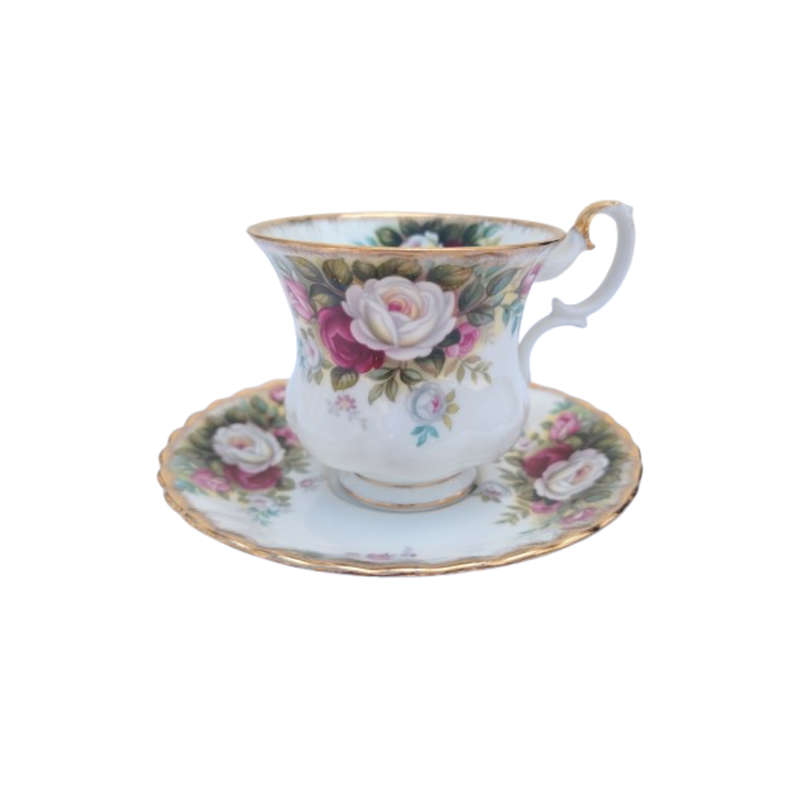 Royal Albert Celebration Coffee cup and saucer Duo