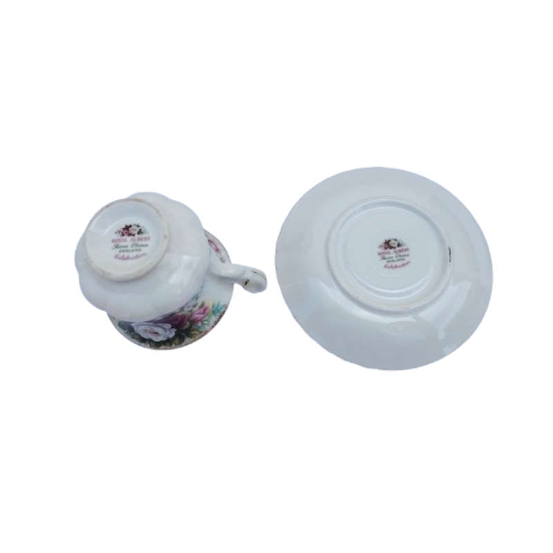 Royal Albert Celebration Coffee cup and saucer Duo