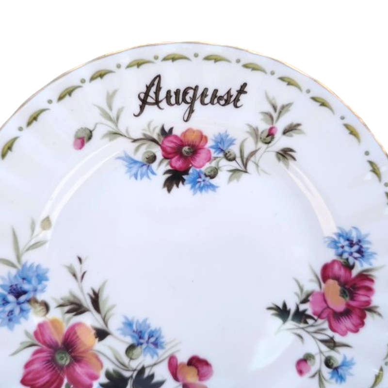 Royal Albert's Flower of the Month Poppy August Plate