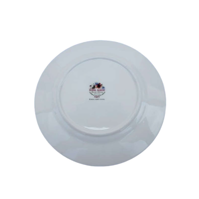 Royal Albert's Flower of the Month Poppy August Plate