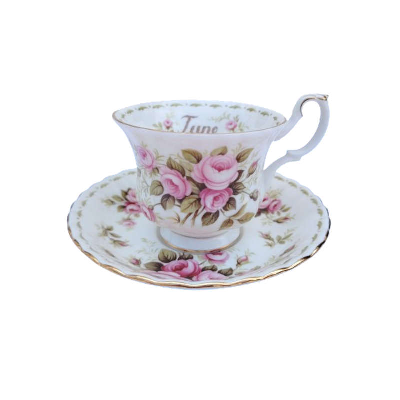 Royal Albert's Flower of the Month Roses July Duo