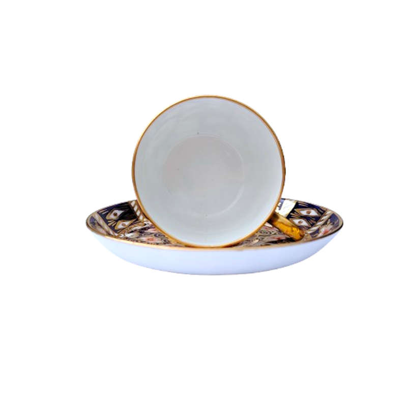Royal Crown Derby Antique Imari 2451 Espresso Set Duo