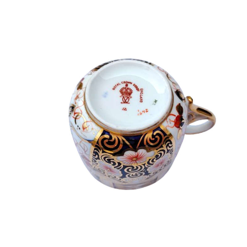 Royal Crown Derby Antique Imari 2451 Espresso Set Duo