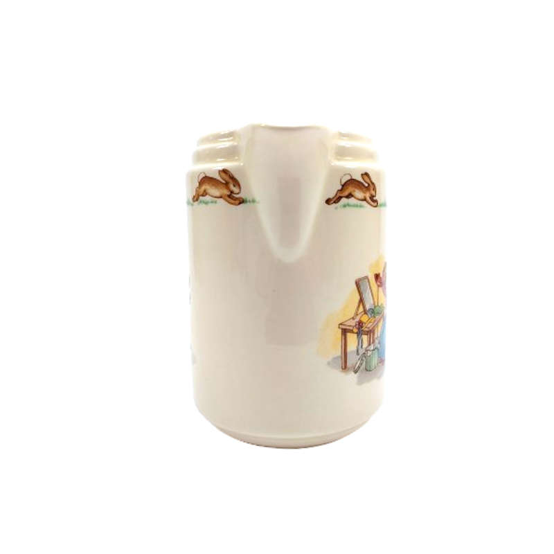 Royal Doulton Bunnykins Casino Shape Jug Pitcher 1937-1953 Signed