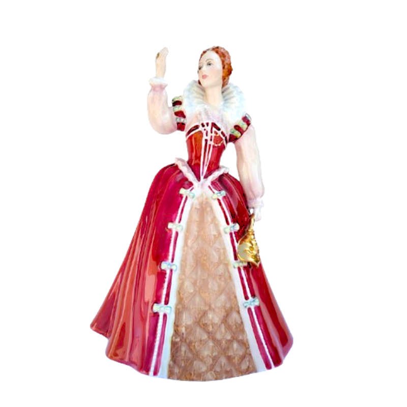 Royal Doulton Queens of The Realm Figurine Queen Elizabeth 1 HN 3782